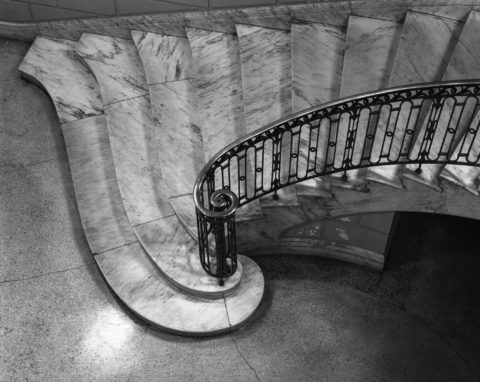 Staircase, Portland City Hall, Portland, ME 1992 © Tillman Crane