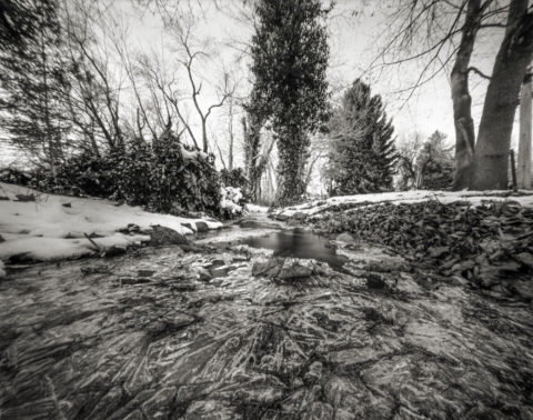Ice, Big Cottonwood Creek, Holladay, UT, 2007 © Tillman Crane