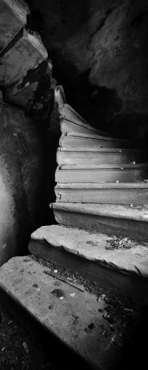 Staircase, Hall of Clestrain, Orphir, Orkney, 2007 © Tillman Crane