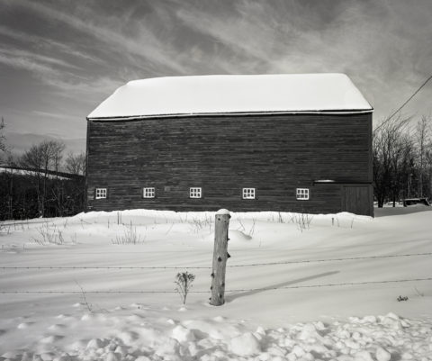 Maine Barn in Snow, ME, 1994 © Tillman Crane