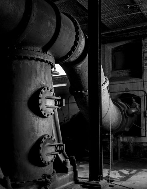 Furnace, Chestnut Hill Pumping Stations, MWRA, Boston, MA, 1992 © Tillman Crane