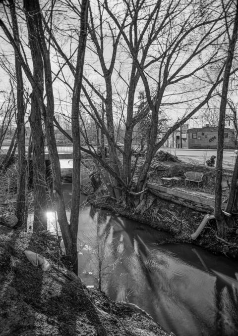 Creek Slide, 4896 South, Murray, UT, 2008 © Tillman Crane