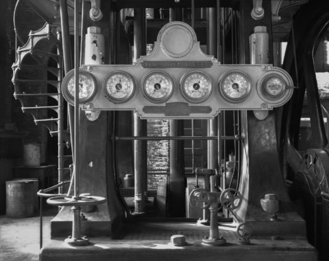 Gauges, Chestnut Hill Pumping Stations, MWRA, Boston, MA, 1992 © Tillman Crane