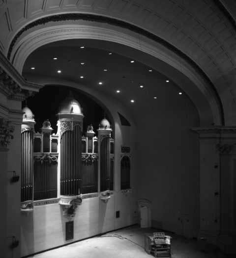 Kotszchmar Organ, Portland City Hall, Portland, ME, 1992 © Tillman Crane