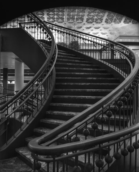 Stairs, Union Station, Washington, DC, 1989 © Tillman Crane